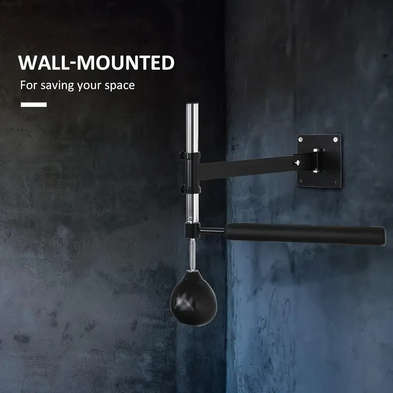 Wall-Mounted Adjustable Height Speed Bag Platform