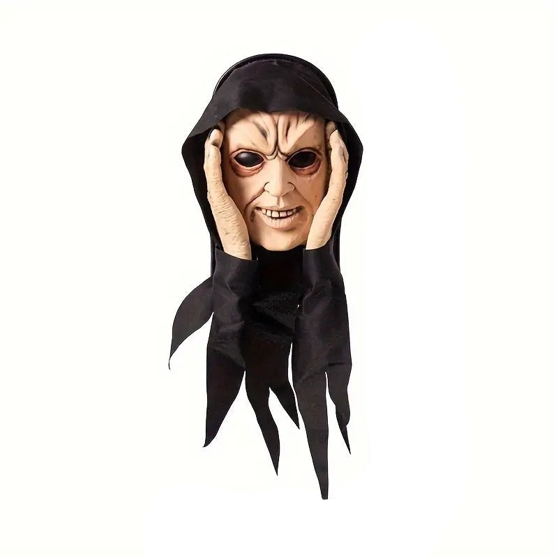 Witch Hanging Decoration Glowing Eyes