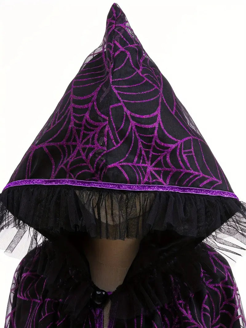 Halloween Hooded Cape Cloak for Girls