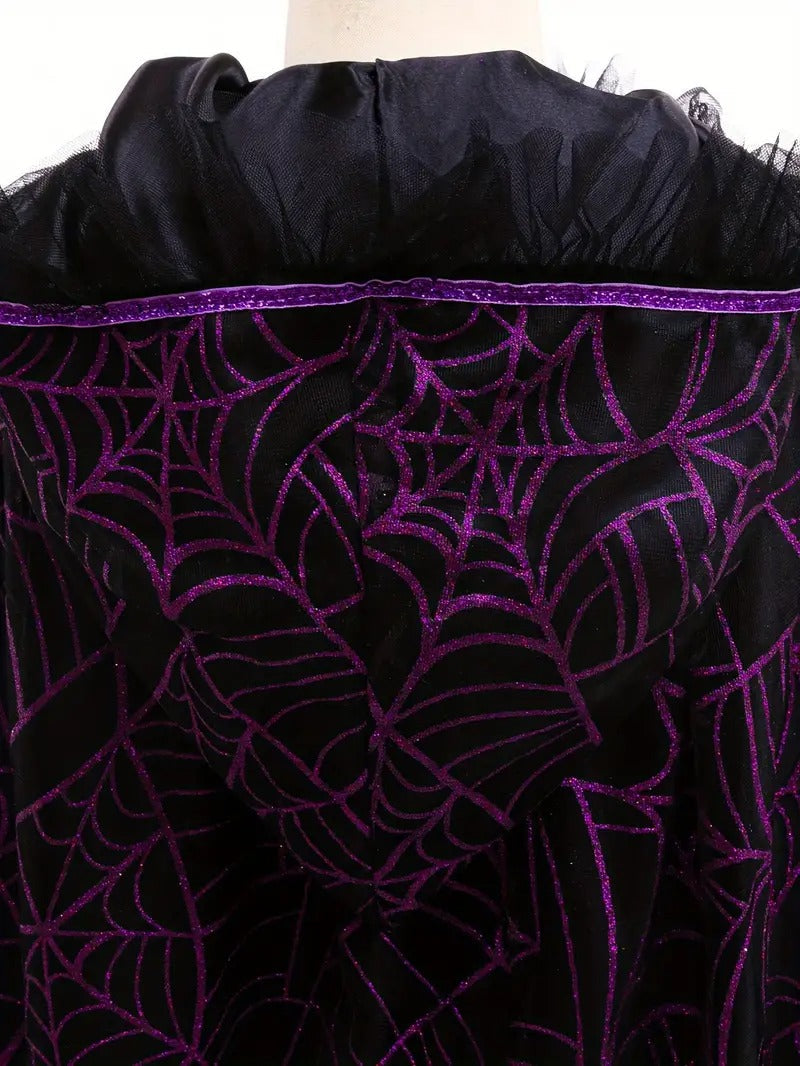 Halloween Hooded Cape Cloak for Girls