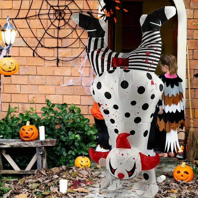 Halloween Inflatable Clown Set Battery