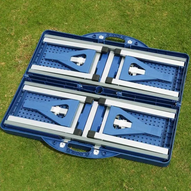 Folding Camping Table with Storage Mesh