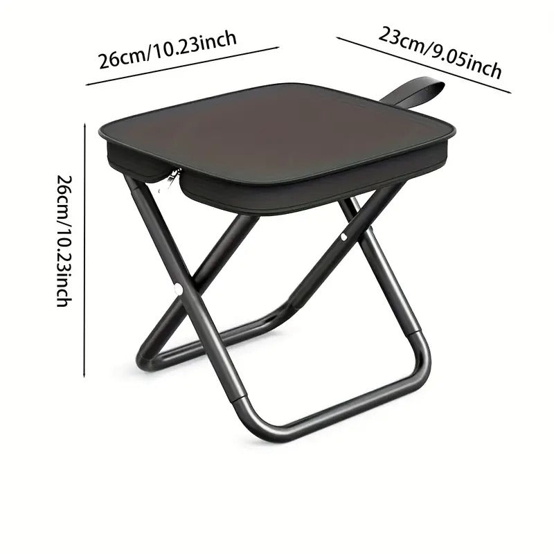 Folding Stool Iron Frame Outdoor Camping Chair