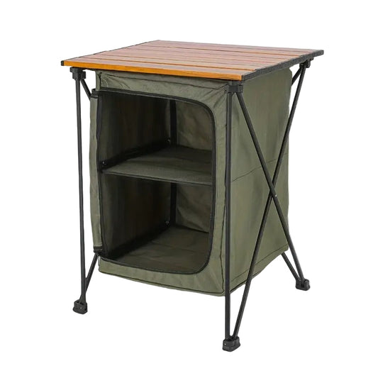 Storage Cabinet Table Camping