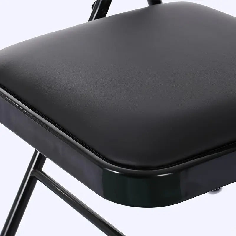 Folding Chair with Cushion Backrest