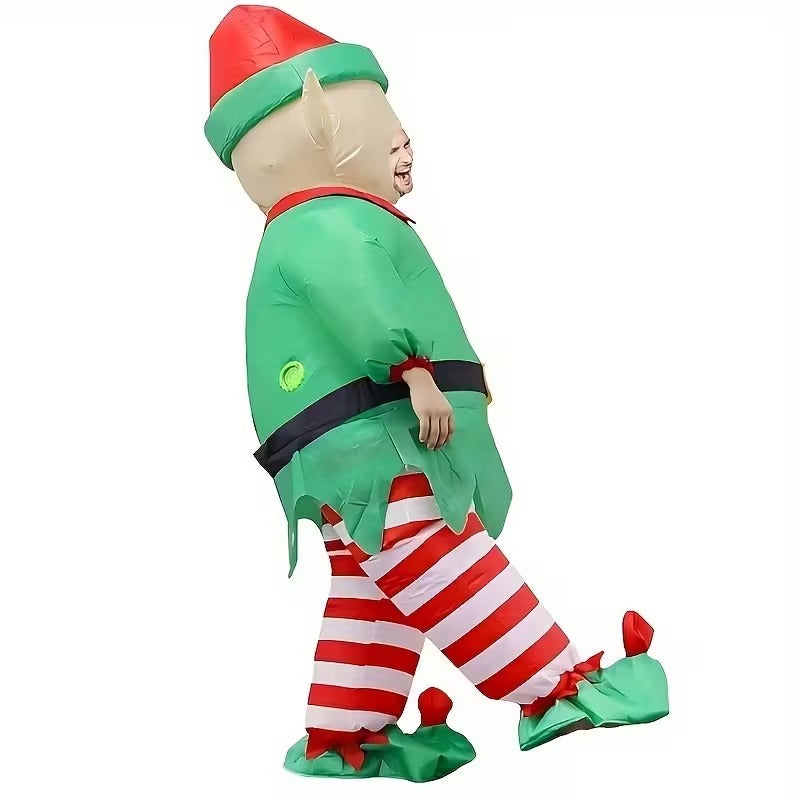 Christmas Elf Costume Adult Party Cosplay