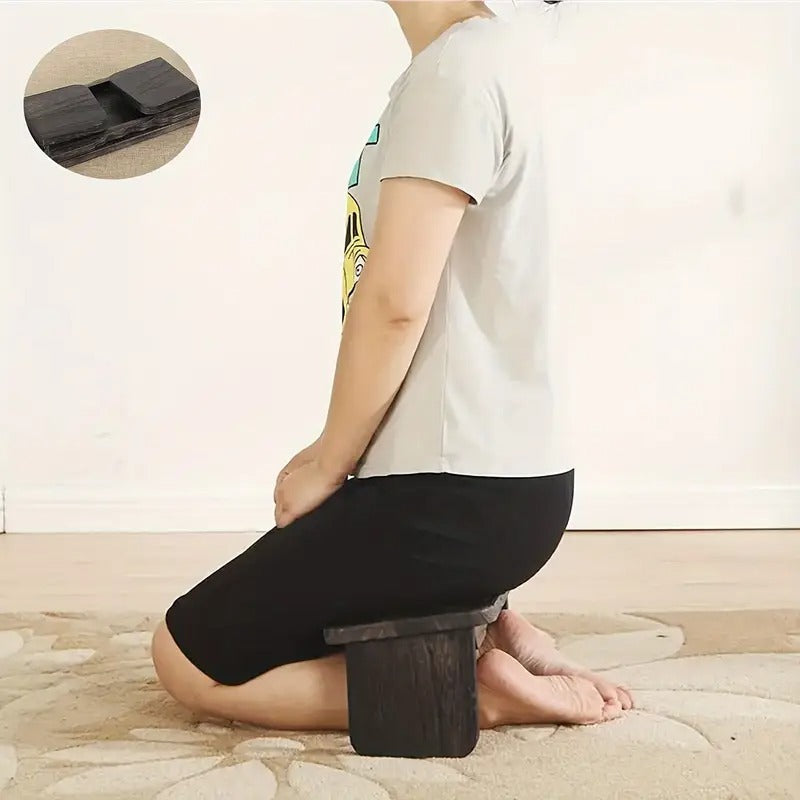 Wooden Folding Meditation Bench