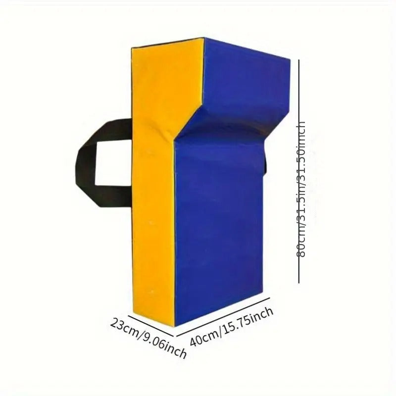 Wedged Football Tackle Shield Rugby Blocking Pad