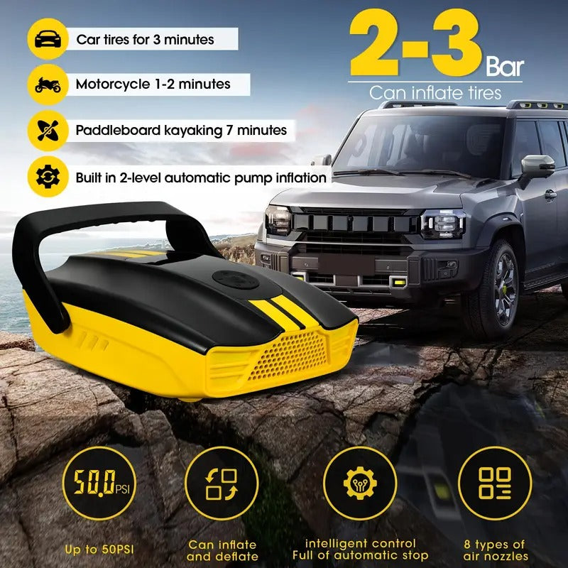 Electric Inflation Pump 50 PSI 5 Modes