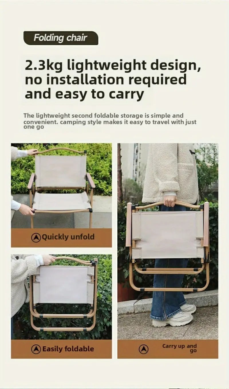 Folding Chairs Set of 2 Steel Frame