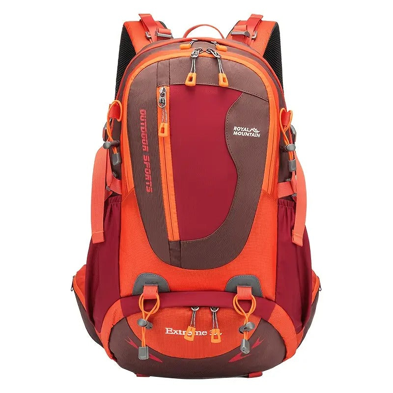 Royal Mountain Nylon Backpack with Rain Cover