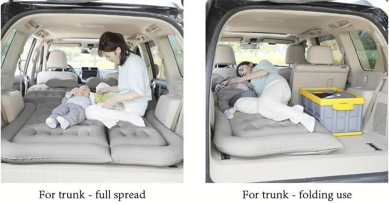 Inflatable Car Mattress with Air Pump