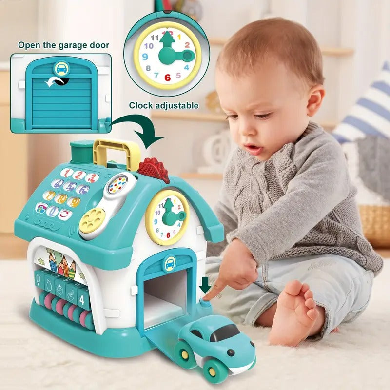 Interactive Toy House Learning Playset for Kids
