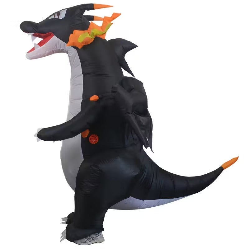Jurassic Fire Dragon Inflatable Costume