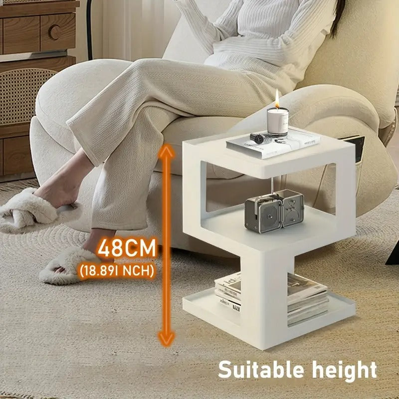 3-Tier Plastic Display Cabinet