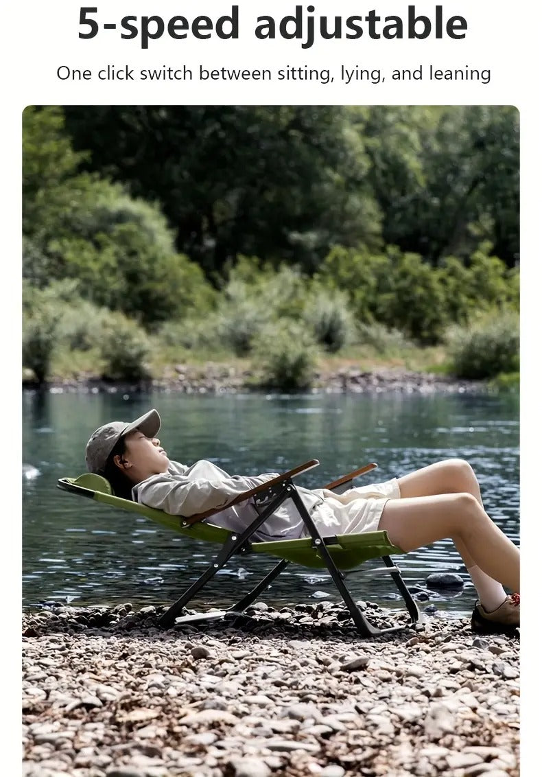 Chair with Adjustable Height and Head Support