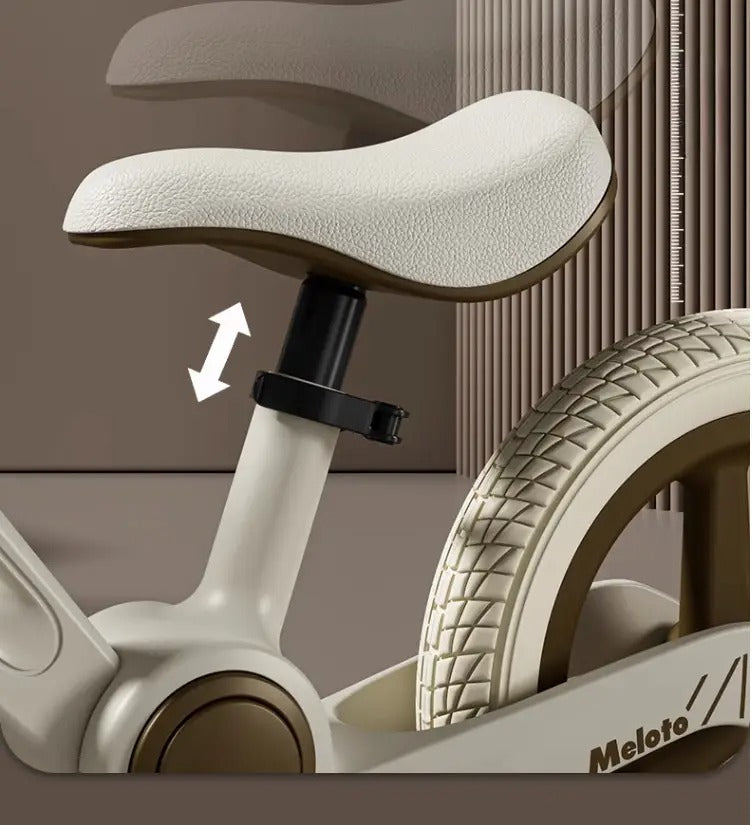 Kids Balance Bike Fiberglass Frame Wheels