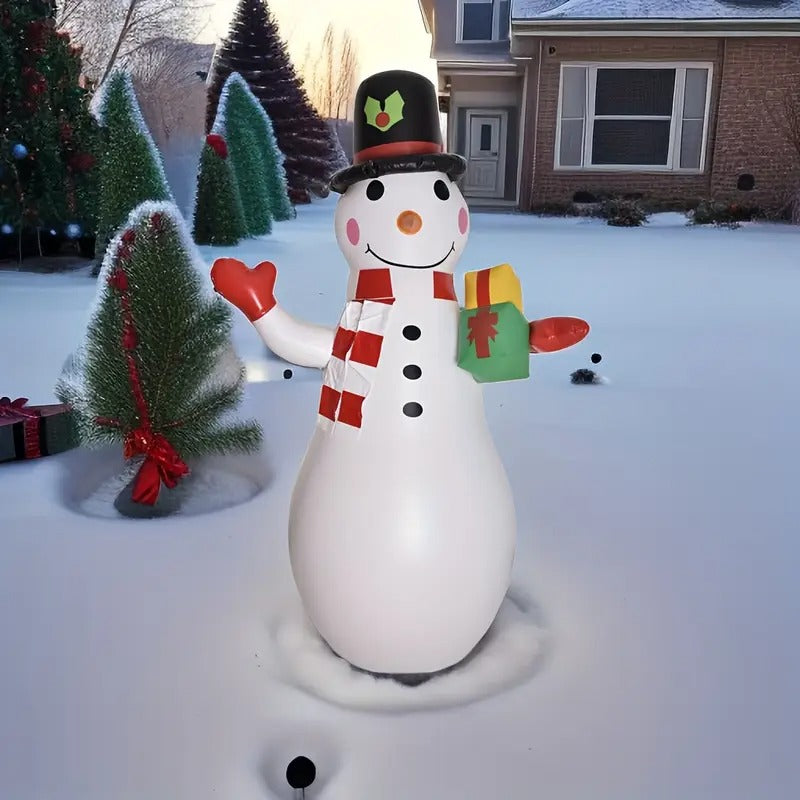Inflatable Christmas Snowman Yard Decoration