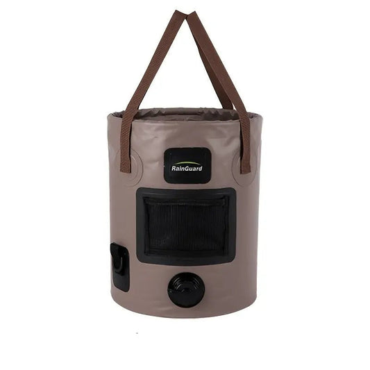 Folding PVC Water Bucket with Valve