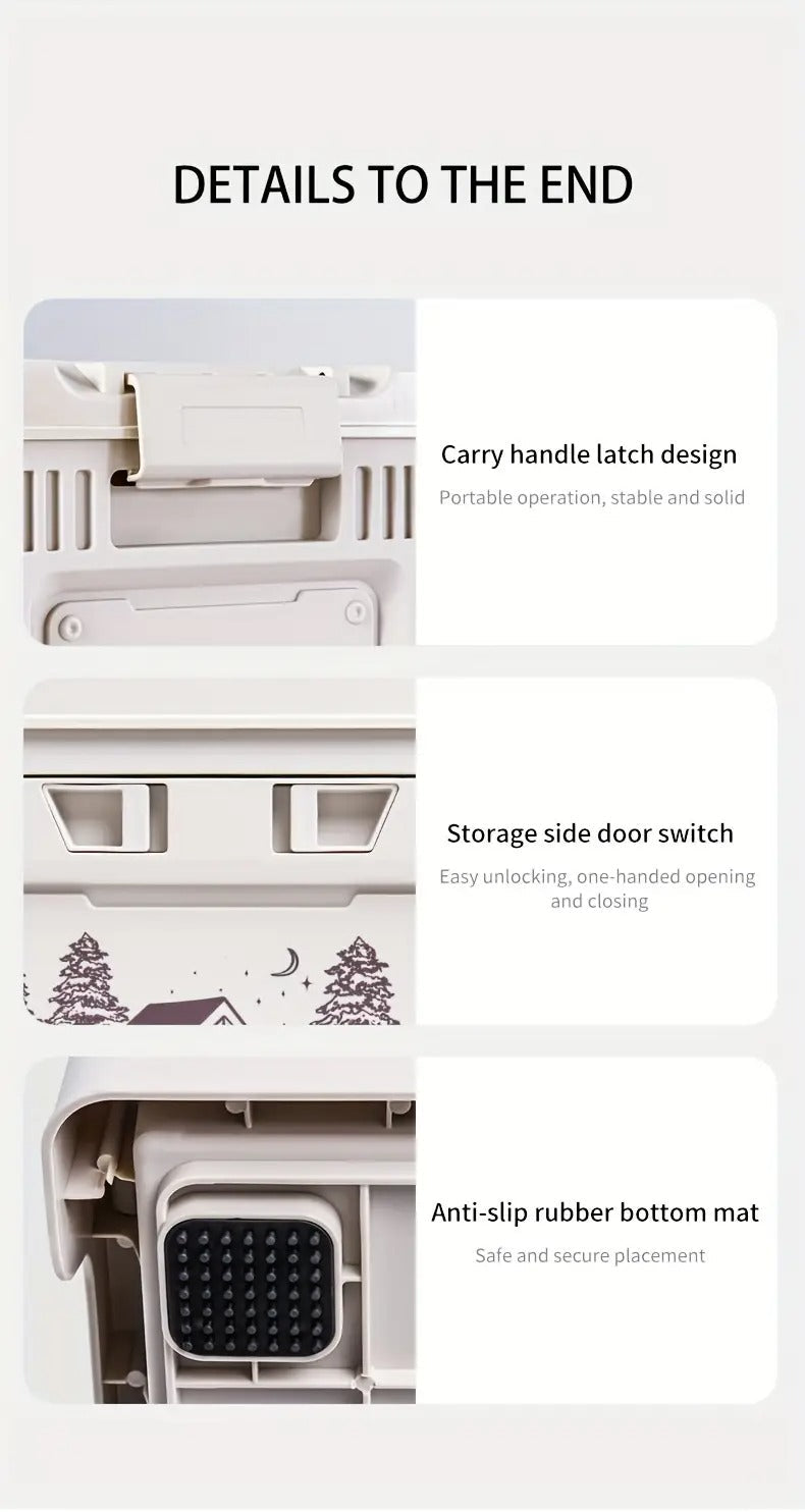 Portable Folding Storage Box 50L