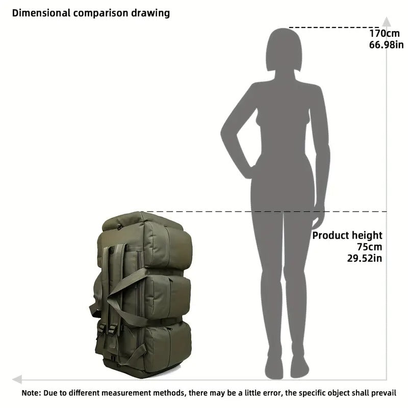 Outdoor Hiking Camping Backpack with Utility Pockets