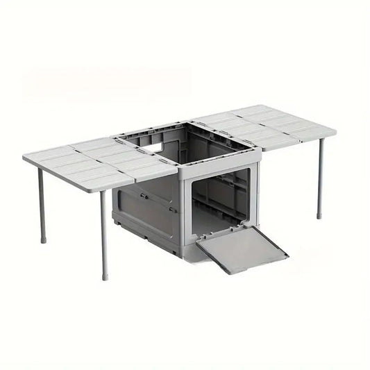 Large Capacity Foldable Storage Box with Wheels