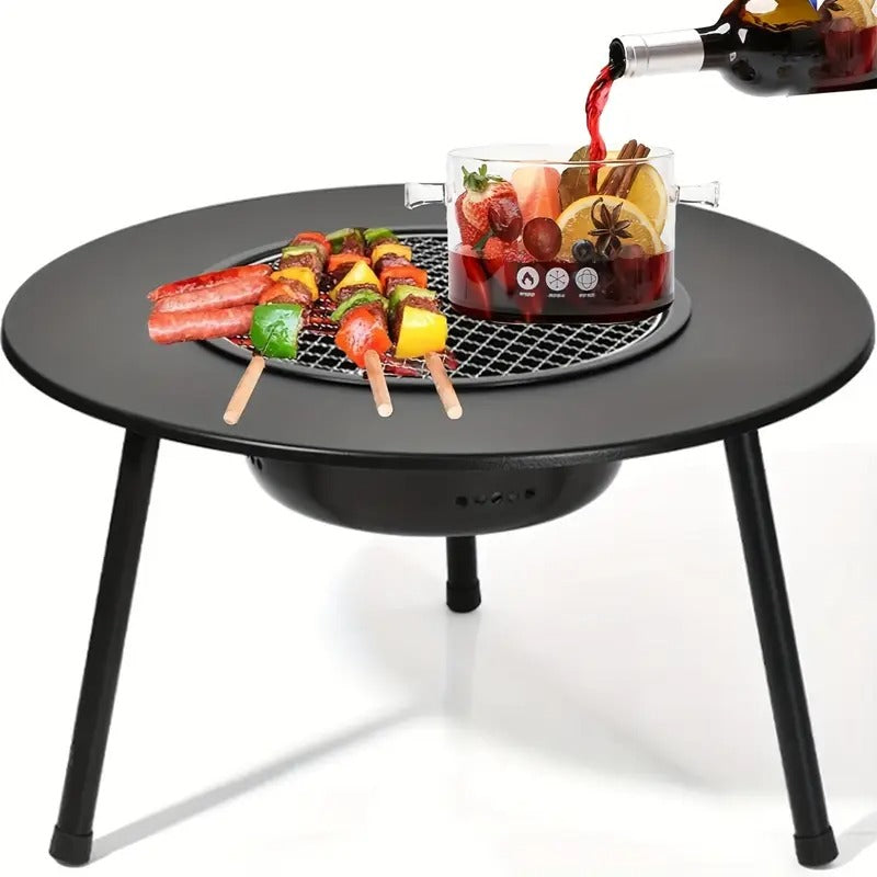 Charcoal Grill Outdoor Iron Camping Stove