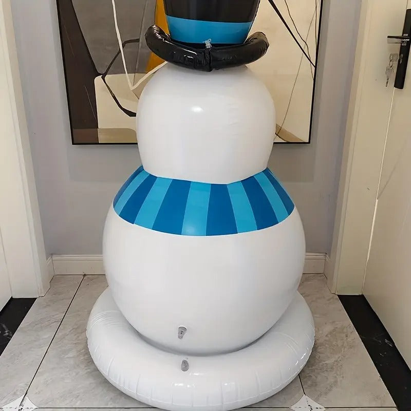 Inflatable Snowman Christmas Yard Decoration