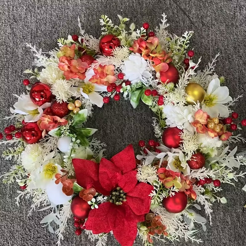 Holiday Wreath for Door Mount