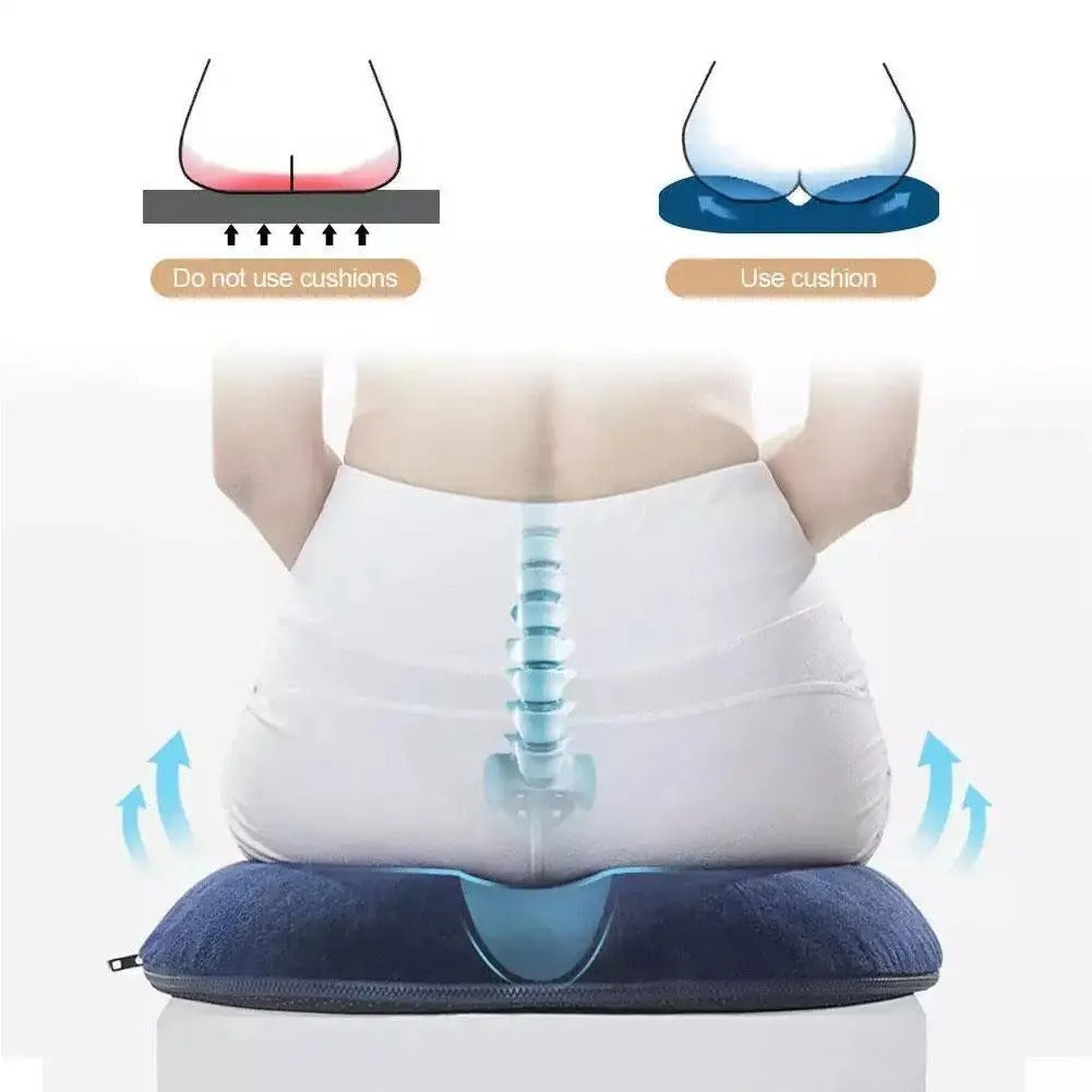 Donut Memory Foam Seat Cushion for Hemorrhoid
