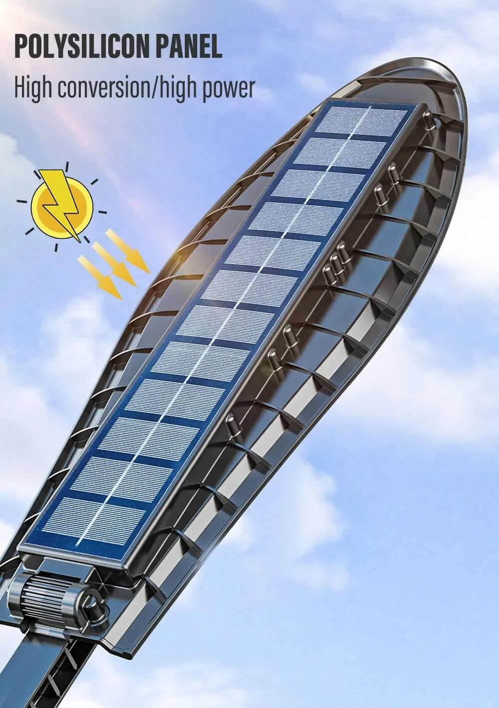 LED Solar Garden Light with Motion Sensor Remote