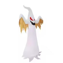 Halloween Inflatable Ghost with LED Flame Lights