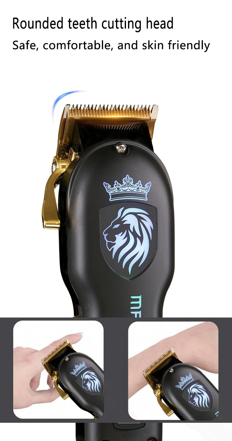 Professional Hair Clipper Rechargeable Electric Beard & Hair Trimmer