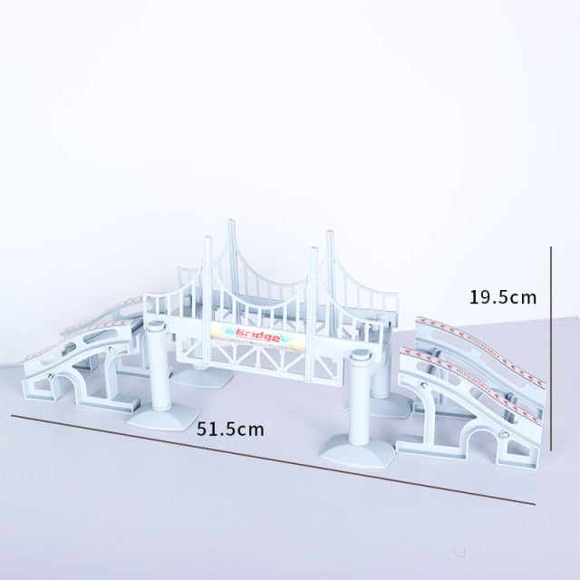 Magical Tracks Luminous Racing Track Car With Colored Lights DIY Plastic Glowing In The Dark Creative Toys For Kids