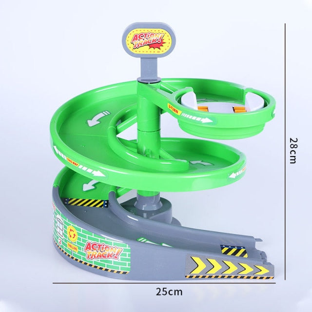 Magical Tracks Luminous Racing Track Car With Colored Lights DIY Plastic Glowing In The Dark Creative Toys For Kids