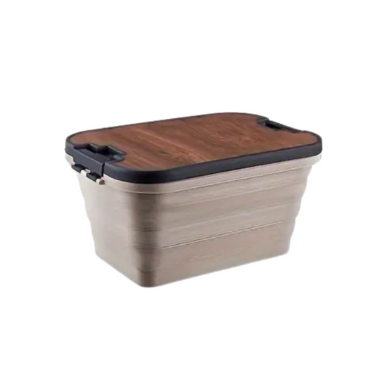 Outdoor Picnic Table Storage Basket Set