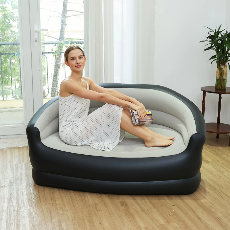 Inflatable Sofa with Foot Pump (2-Person)