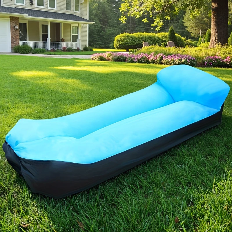 Inflatable Outdoor Sofa with Pillow for Camping