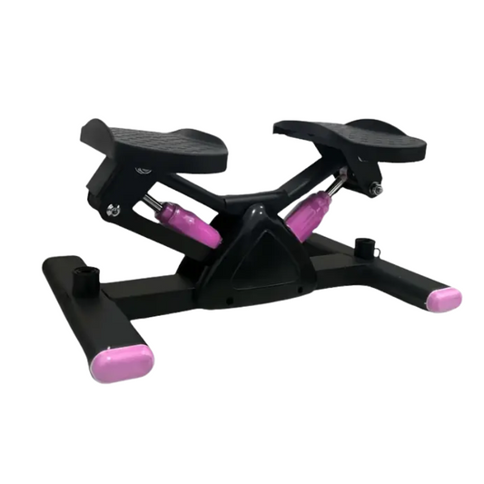 V-Shaped Mini Stepper with Resistance Bands