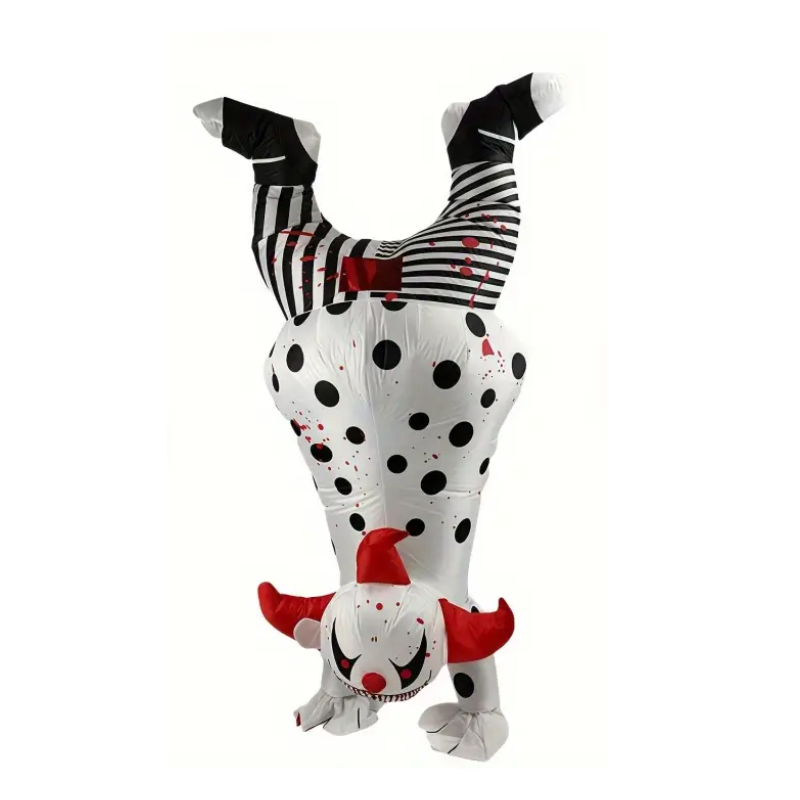 Halloween Inflatable Clown Set Battery