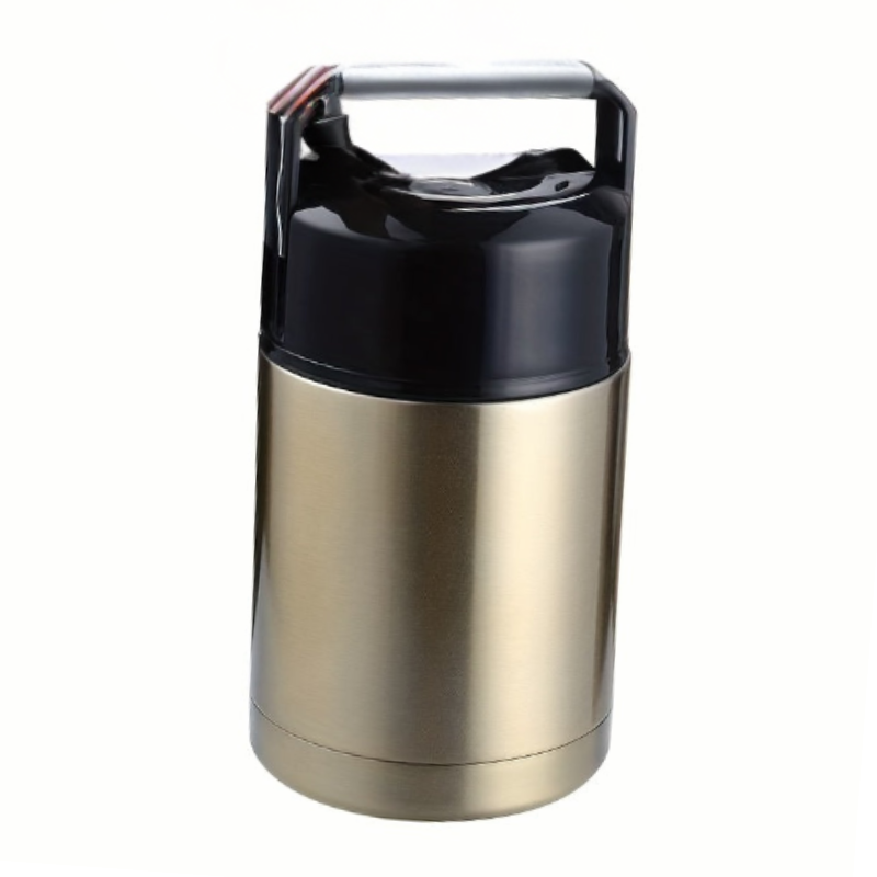 Lunch Jar Golden Stainless Steel Insulated