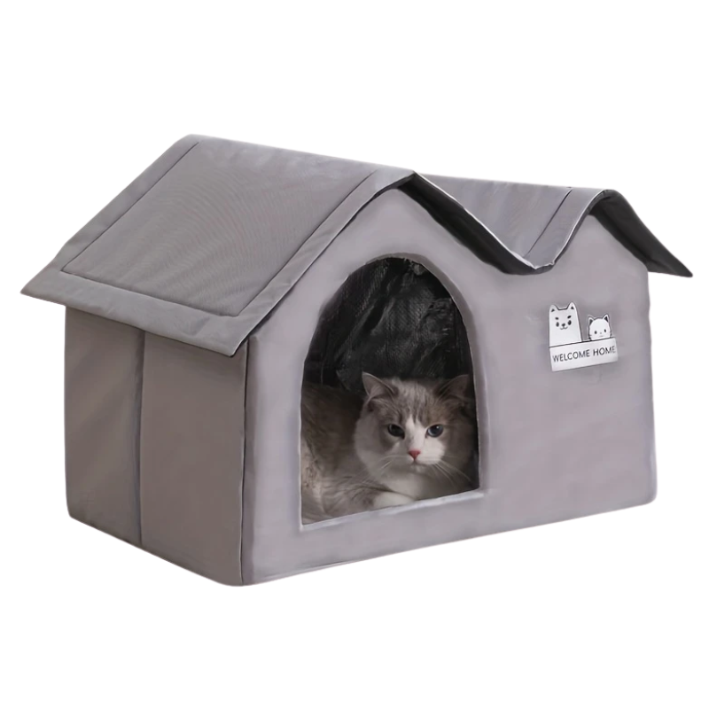 Cat Dog Bed House for All-Season Comfort Shelter