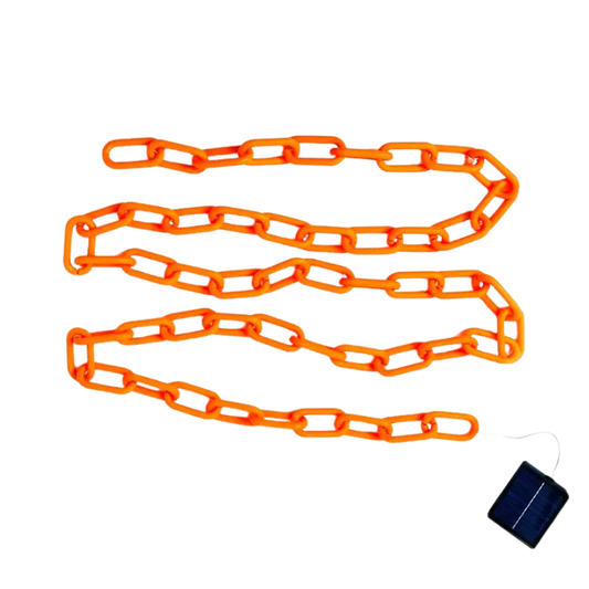 Solar Halloween Chain Lights with Square Lock Design