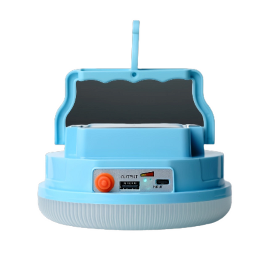 Solar LED Camping Light with Magnetic Base