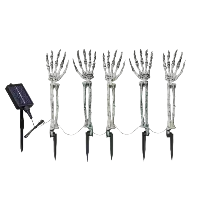 Solar Halloween Ghost Hand Lights Outdoor (5pcs)