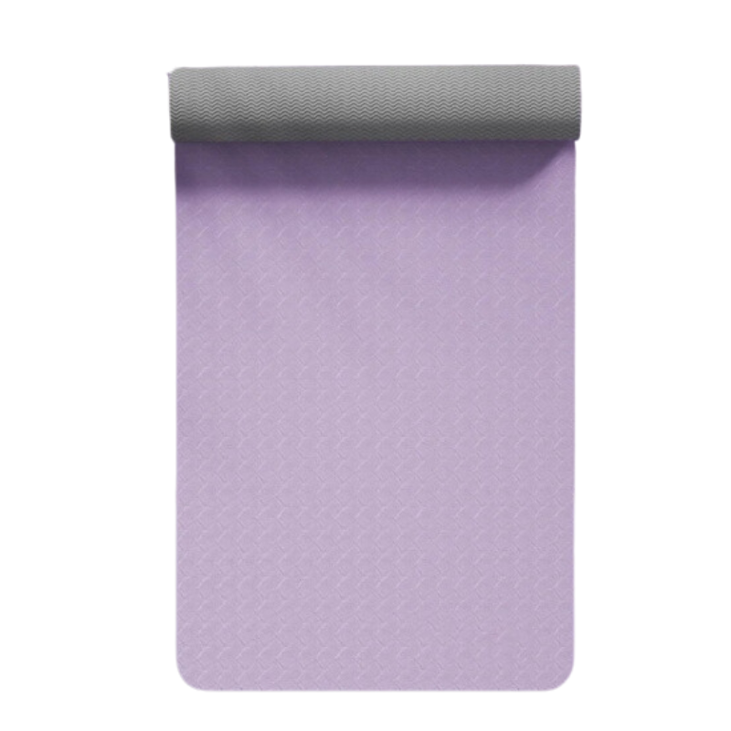 Yoga Mat Non-Slip Two-Color with Strap