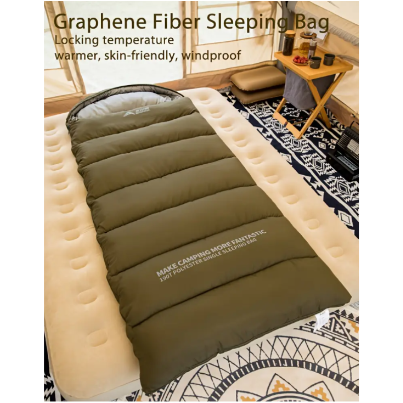 Compact Winter Sleeping Bag for Camping & Hiking