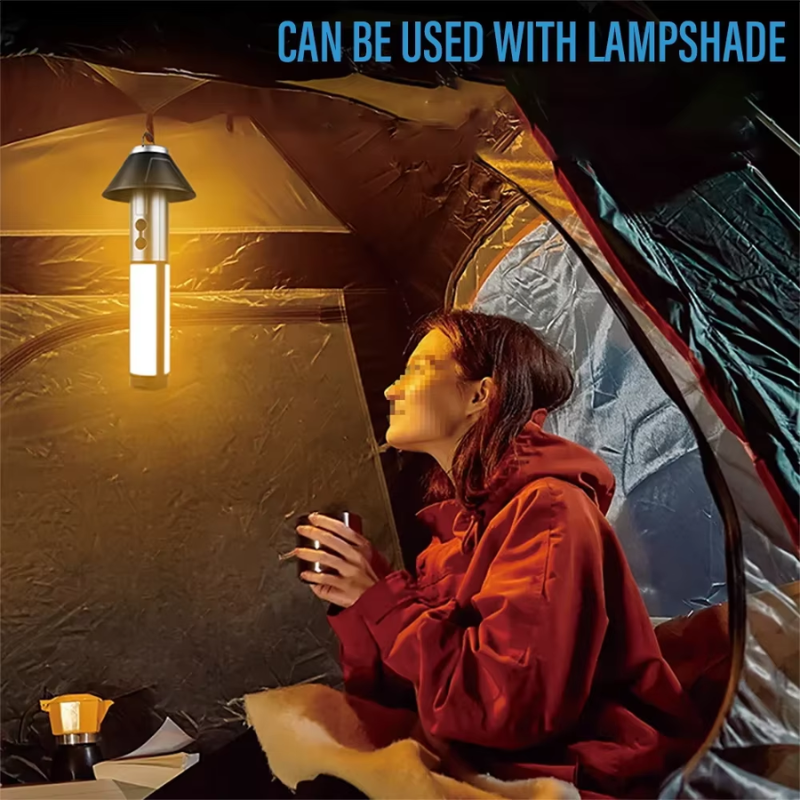 Multi-Functional USB Rechargeable Camping Lantern Flashlight
