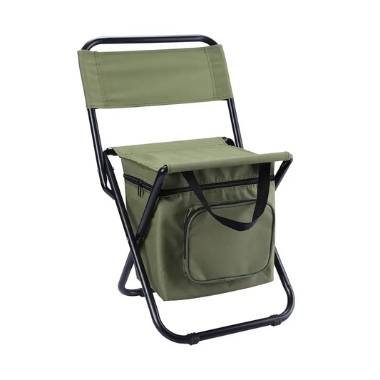 Folding Fishing Chair Ultra-Light with Cooler Bag