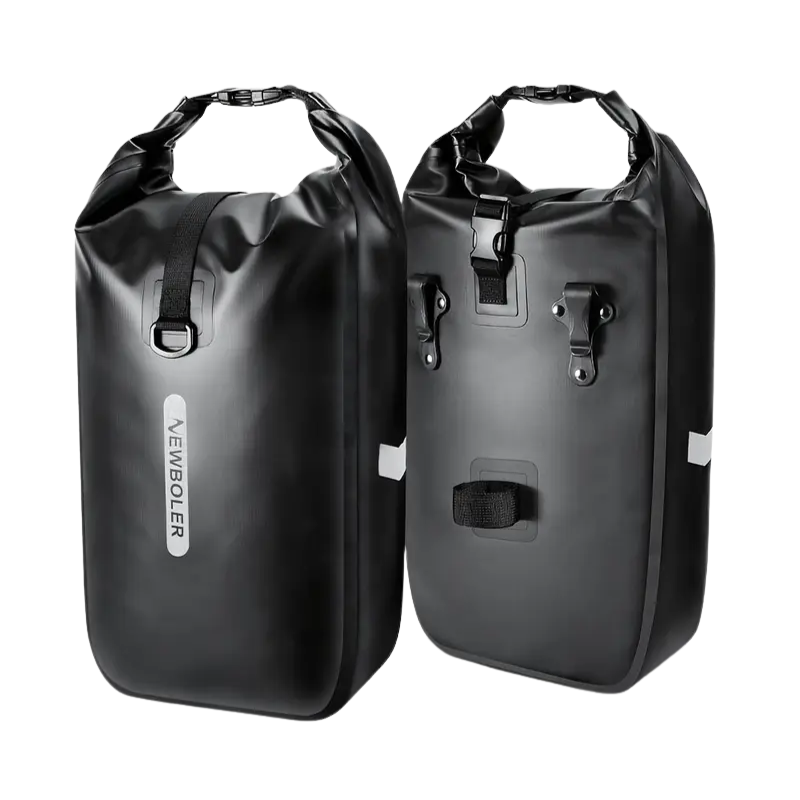 Bike Rear Rack Saddle Bags (2pcs)